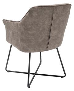 Dizajnová stolička Giuliana taupe