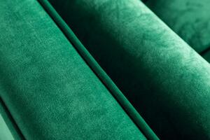 Pohovka Cozy Velvet 225cm zamat smaragdovo zelená