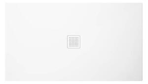 Polimat Obdĺžniková sprchová vanička z minerálneho kompozitu Perfetto 140x80 (140x90, 160x80) Lesk POLIMAT-Farba: Biela, lesk, POLIMAT-Rozmery: 140x80