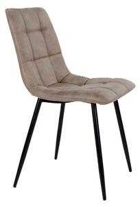Dizajnová stolička Dominik svetlohnedá