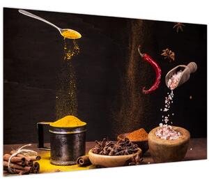 Obraz - Korenie v pohybe (90x60 cm)