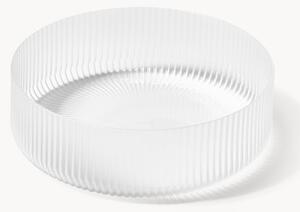 Ručne fúkané servírovacie misky Ripple, 4 ks