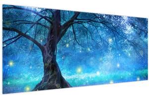 Obraz - Mystický les (120x50 cm)