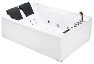 BPS-koupelny Hydromasážna vírivá vaňa Fenix 606BH 180x120 s ohrevom vody, ľavá