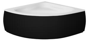 Besco Krycí panel k akrylátovej symetrickej vani Mia Black P 120x120 (130x130, 140x140), čierny BESCO-Rozmery: 140x140, BESCO-Farba: Čierna mat