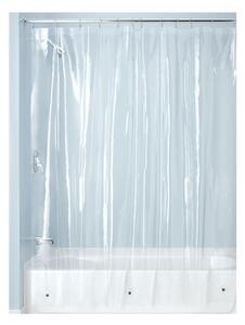 Priehľadný sprchový záves iDesign PEVA, 200 x 180 cm