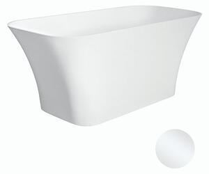 Besco Voľne stojaca vaňa z liateho mramoru Assos Matt 160x70 BESCO-Typ výpuste: Click-Clack štandard, chróm, BESCO-Rozmery: 160x70, BESCO-Farba: Biela