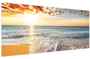 Obraz - Východ slnka (120x50 cm)