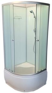 BPS-koupelny Sprchový box WSH304B MAT 90x90