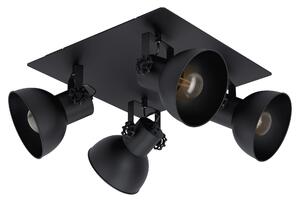 BODOVÉ SVIETIDLO, 4x40 W/E27, 45/45/23,6 cm Eglo - Online Only bytové doplnky, Online Only