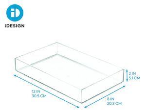 Stohovateľný organizér iDesign Clarity, 30,5 x 20 cm