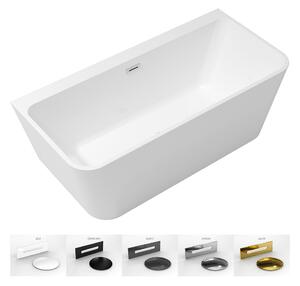 Besco Akrylátová voľne stojaca vaňa Varya 170x80 BESCO-Typ výpuste: Click-Clack s prepadom, chróm, BESCO-Rozmery: 170x80, BESCO-Farba: Biela