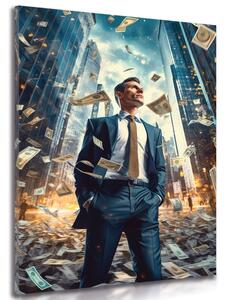 Obraz biznismen z Wall Street