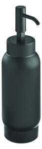 Čierny dávkovač na mydlo iDesign Austin, 300 ml