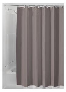 Hnedý sprchový záves iDesign, 200 x 180 cm