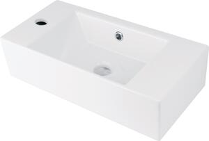 Deante Doskové/závesné umývadlo Hyacint New 50x36 cm, ľavé - CDY 6U2L, keramika