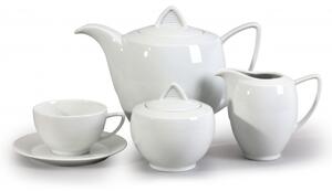 Thun čajová súprava Lea biela 12-dielná