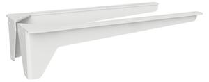 Bemeta Design Konzola umývadlová (2 ks), 400 mm, záťaž 50 kg, biela - 201541034