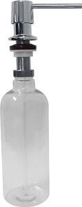 Bemeta Design Dávkovač mydla/saponátu, 1100 ml, integrovaný, mosadz/plast, lesk - 152109142