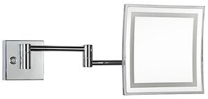 Bemeta Design Kozmetické zrkadlo, 225 x 225 mm, s LED osvetlením - 116301812