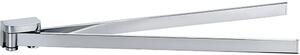 Bemeta Design SOLO: Držiak uterákov, 393 mm, dvojitý, otočný - 139104232
