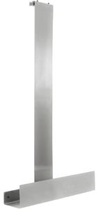 Rea - Kúpeľňová závesná polička TORI - inox - 75,5x40 cm