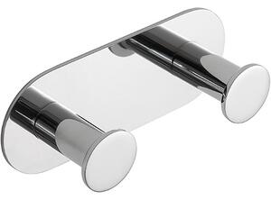 Bemeta Design EASY: Vešiak, s 2 háčikmi, lesk - 163106371