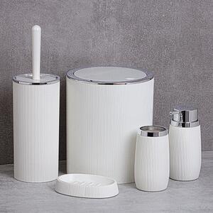 Bemeta Design Sada kúpeľňových doplnkov (5 ks), biela - 290000209