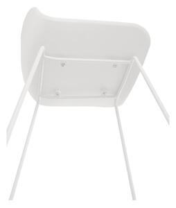 Biela barová stolička Kokoon Slade Mini, výška sedadla 66 cm