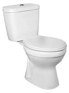 Novoterm WC kombi NV-Clear SO so spodným odpadom a WC sedadlom