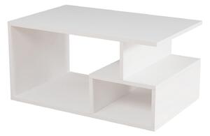 Dizajnový konferenčný stolík Vanya 90 cm biely