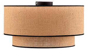 Euluna - Boho Stropné Lampa Ø45 Jute/Čierna