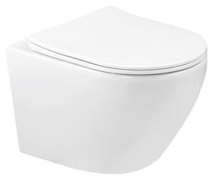 Novoterm Závesné WC NV-Kasos WH so SoftClose sedadlom