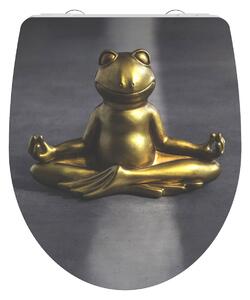 Eisl Sanitär WC sedátko Duroplast Soft Close Relaxing Frog High Gloss 82581