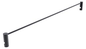 Nimco Ohrádka k poličke, 40 cm UNIX ČIERNA - UNC 1001S-40-90