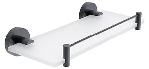 Nimco Polica s ohrádkou, 30 cm UNIX ČIERNA - UNC 13091BX-30-90