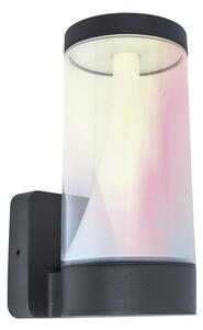 Lutec 5271002118 LED vonkajšie nástenná lampa Spica 1x16W | RGB | 2700-6500K | IP54 - inteligentný, stmievateľná a farebná
