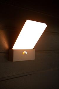 Lutec 5289001118 LED vonkajšie nástenná lampa Pano 1x16W | 3000-5000K | IP54 - top dizajn, nastaviteľný odtieň bielej