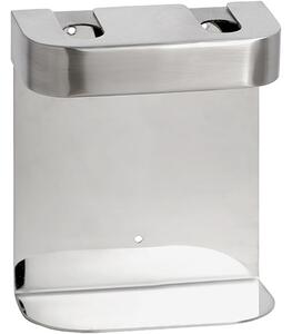 Bemeta Design Držiak na dávkovač mydla, dvojitý, okrúhly, mat - 146109435