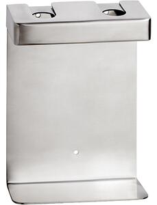 Bemeta Design Držiak pre dávkovač mydla, dvojitý, hranatý, mat - 146109465