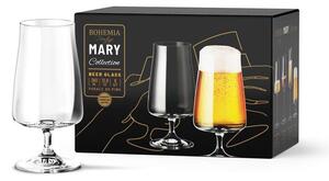 BOHEMIA PRESTIGE MARY POHÁR NA PIVO 380ML SADA 6KS BX