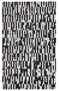 Kožený koberec Typ 6 141x200 cm - vzor patchwork
