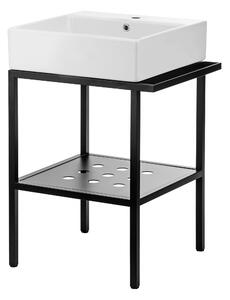 Deante Kúpeľňový set Temisto s umývadlom 50x40 cm - CDTS6U4S