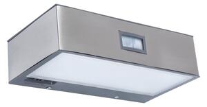 Lutec 6908501308 LED vonkajšie nástenná solárna lampa Brick 1x2W | 4000K | IP44 - s pohybovým senzorom