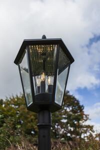 Lutec 6951301189 LED vonkajšie solárne stojaca lampa London 3x2W | 3xE12 | IP44