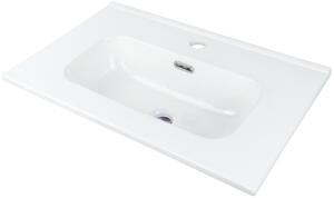 Deante Zápustné keramické umývadlo Tubo 60x38,5 cm - CTU 6U6M