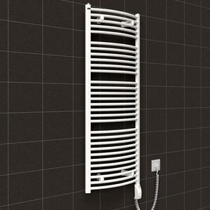 BPS-koupelny Elektrický kúpeľňový radiátor Hermes E 26-01, pripojenie typ 01, 50x106 cm, biela RAL 9016