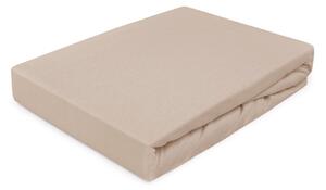 DETSKÉ JERSEY PRESTIERADLO 018 60X120 CM BÉŽOVÉ