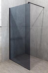 Novoterm Sprchová zastena Walk-in NV-Line 100 G, čierna/grafit - bez vaničky