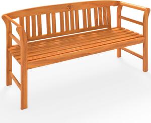 Záhradná lavica Rose z eukalyptového dreva 158x43x82 cm s certifikátom FSC®